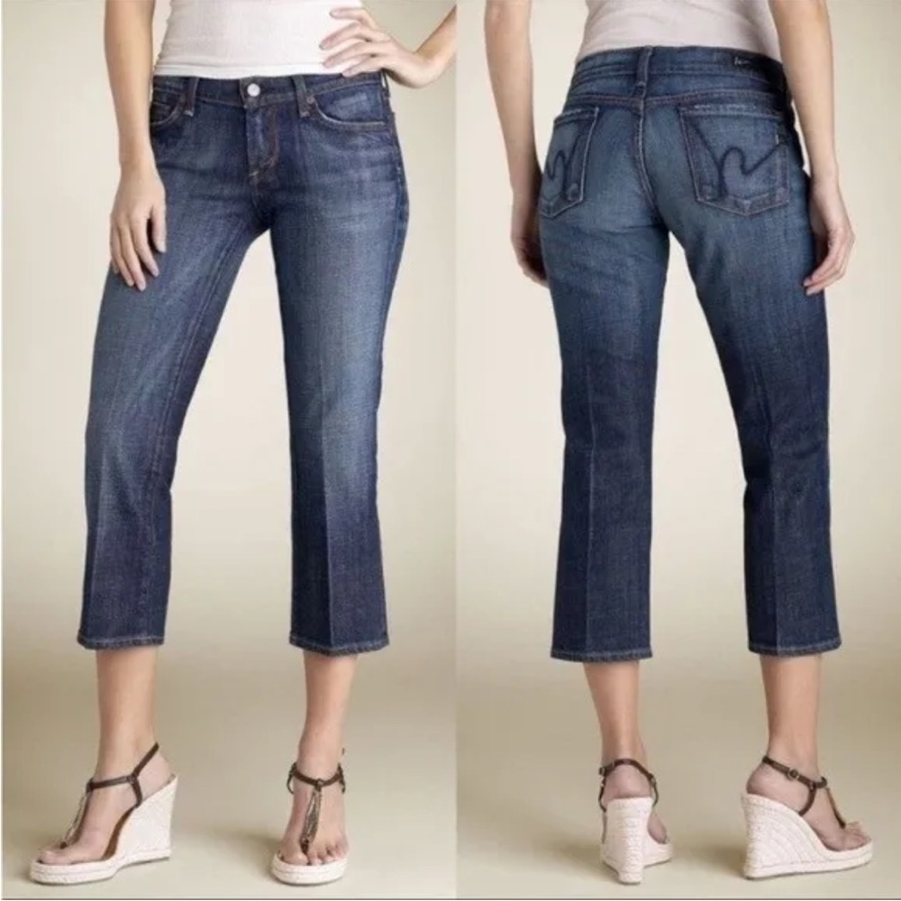 Citizens of Humanity Kelly stretch low rise crop jeans 29